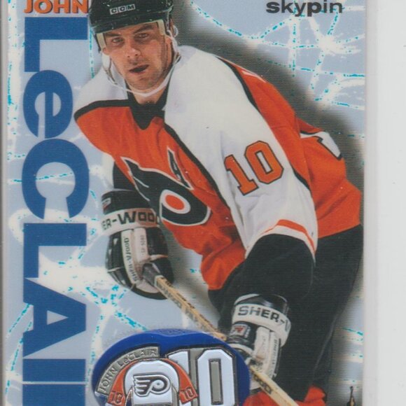 RARE John LeClair1996-97 Skybox Impact SkyPin - Picture 1 of 3